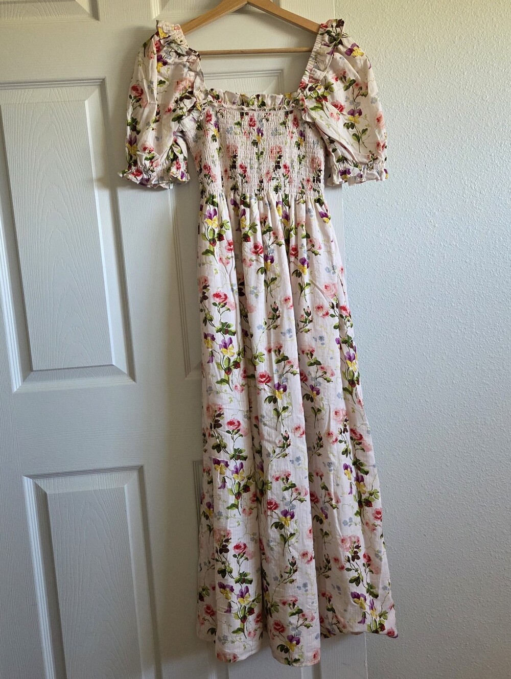 Hill House Home Scarlett Dress In Multi Bluebonnet
